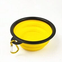 2 件装可折叠 TPE 宠物碗，户外便携式饮水碗，适用于狗和猫 - 彩色 - 查看 4