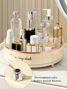 360° Rotating Makeup Organizer - Cosmetic And Skincare Storage - Perfume Display Stand For Dresser - Keep Your Beauty Products Neat And Accessible - Multicolor - View 7