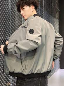 Men Jackets & Coats - Army Green - View 2