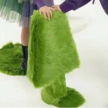 High-Quality Plush Fabric For DIY Cosplay Costumes Or Stuffed Animals Making, Featuring Long Pile And Soft Handfeel - Multicolor - View 6