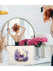 1 Túi đựng đồ trang điểm cầm tay đơn giản và mới, Túi đựng đồ trang điểm nhỏ và ví nhỏ, Bướm, Sách, Hoa hướng dương, Họa tiết da báo, In chữ GIÁO VIÊN, Túi đựng đồ trang điểm dung tích lớn chống nước cho phụ nữ và trẻ em gái, Túi đựng đồ trang điểm Túi đựng đồ trang điểm Túi đựng đồ chăm sóc da Túi đựng đồ lặt vặt trong nhà vệ sinh, Đồ dùng thiết yếu khi đi du lịch Đồ dùng thiết yếu trong ký túc xá, Túi đựng đồ chăm sóc da khi đi du lịch di động, Túi đựng đồ trang điểm cầm tay dung tích lớn, Túi đựng đồ trang điểm vui nhộn in chữ nhiều màu, Hộp đựng đồ trang điểm trong ký túc xá đại học, Quà tặng phù dâu trong đám cưới, Quà tặng cho mẹ, Quà tặng sinh nhật - trắng - Xem 6