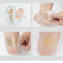 40入組膠凝膠腳跟保護膜，附有膠黏貼片、水泡膜、腳跟膜，可緩解疼痛，呵護腳部，增強高跟鞋耐用度 - 無色 - 查看 5