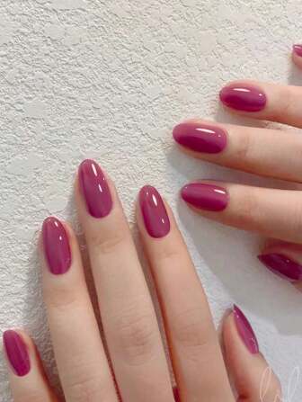 JIEYAN Upgrade Your Look! 24pcs Simple & Sweet Nail Art Set For Parties, Dance Nights And Everyday Wear, With Jelly Gels And Nail File Press On Nails Nail Supplies