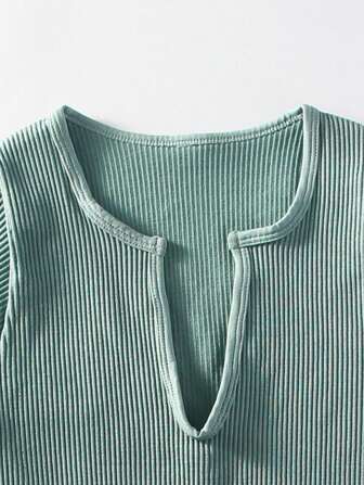 Women's Yoga Suit, V-Neck Short Sleeve Top With High Waist Long Pants Set, Suitable For Spring, Summer And Autumn, Soft And Breathable Workout Clothes For Gym Exercise