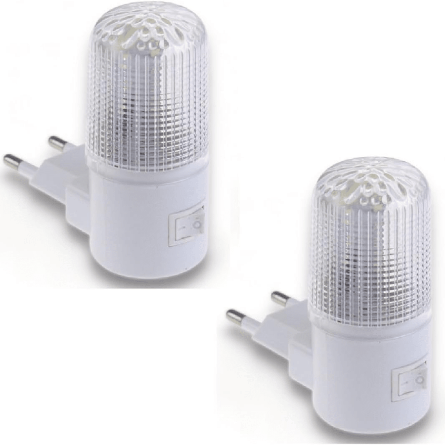 KIT 1/2/3 Mini Luminária Luz Abajur De Tomada P/interiores Lampada Escritorio Noturna Led Bivolt