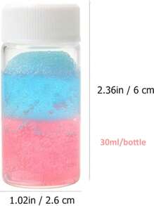 2 Bottles Tweezer Cleaner Eyelash Extensions Tool 30ml Tweezer Cleaning Sponge Balls Without Residue Increase Friction Liquid Glue Remover Cleaning Tool - Multicolor - View 3