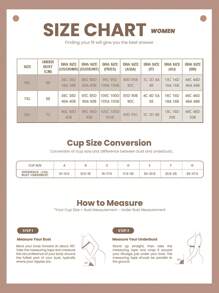 3pcs/Pack Plus Size Women Wire-Free Gather Lift High Elasticity & Support Bras