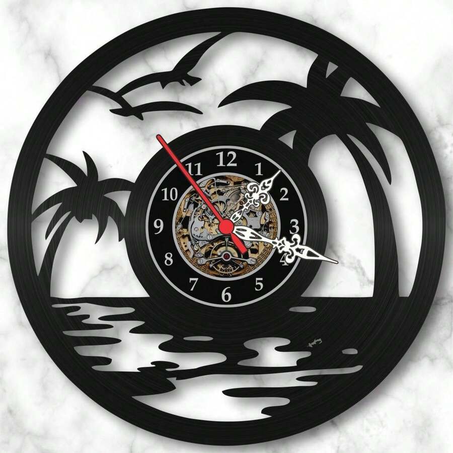 Wall Clocks - 黑色 - 查看 1
