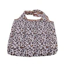 New Printing Large Reusable Grocery Shopping Bag Ladies Tote 50lb Fashion Pocket Shoulder Bag Foldable  Bag Washable Travel - Brown - View 7