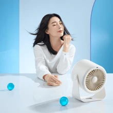 Ventilateur de cuisine / salle de bain / bureau / bureau / dortoir silencieux, haute vitesse, alimenté par USB - couleur - Voir 9