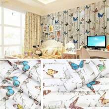 1 Rollo de papel tapiz autoadhesivo con rayas verticales, para dormitorio, sala de estar, tienda, bar, pastelería, cocina, baño, decoración de pared removible, muebles, electrodomésticos, impermeable, resistente a la suciedad, absorción de sonido, papel tapiz de lujo, pegatinas de pared, decoración de habitación, decoración de sala de estar