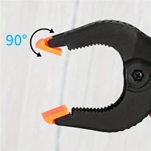 3pcs 4 Inch A-Shaped Clips Quick Clips For Woodworking Photography Panel Fixing - Black - View 5