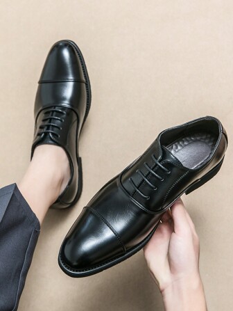 New Men's British Style Business/Formal Leather Shoes