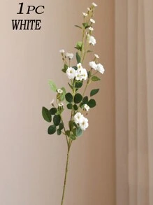 1支玫瑰花人造花，真實觸感假花，花藝人造中心，婚禮新娘訂婚派對、單身派對、生日週年慶、冬季聖誕房間裝飾、春季新年家居裝飾用品 - 薔薇玫瑰花 - 查看 11