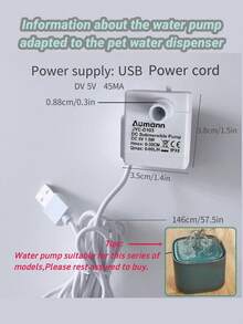 1入組，3L寵物自動過濾飲水器，附帶4件可供使用2個月的濾心，可靜音為貓和小中型犬提供大容量飲水設施，可單獨購買可更換水泵 - 3L - 查看 11