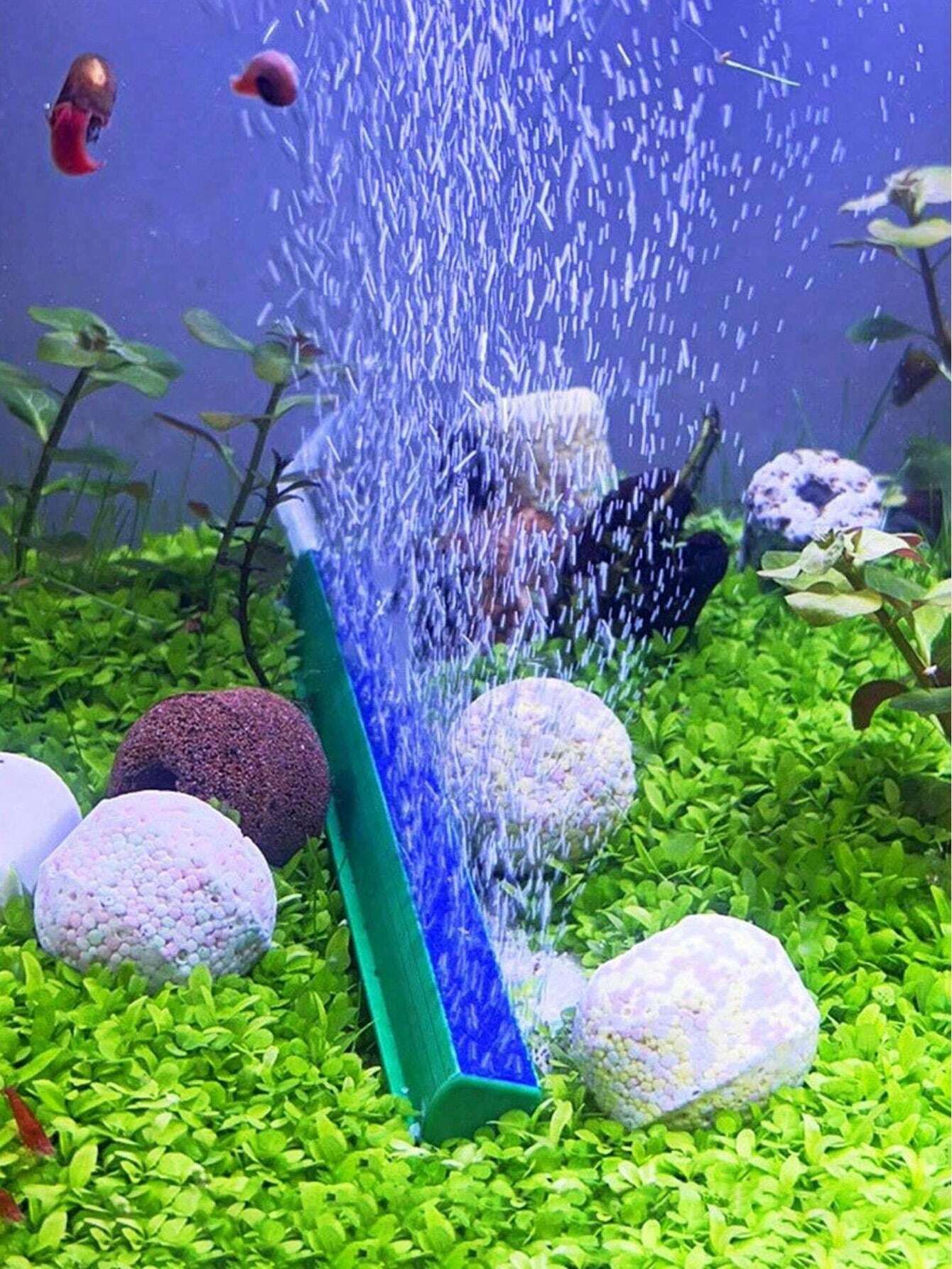 1pc Blue Aquarium Oxygen Stone For Fish Tank, Aquarium SHEIN UK