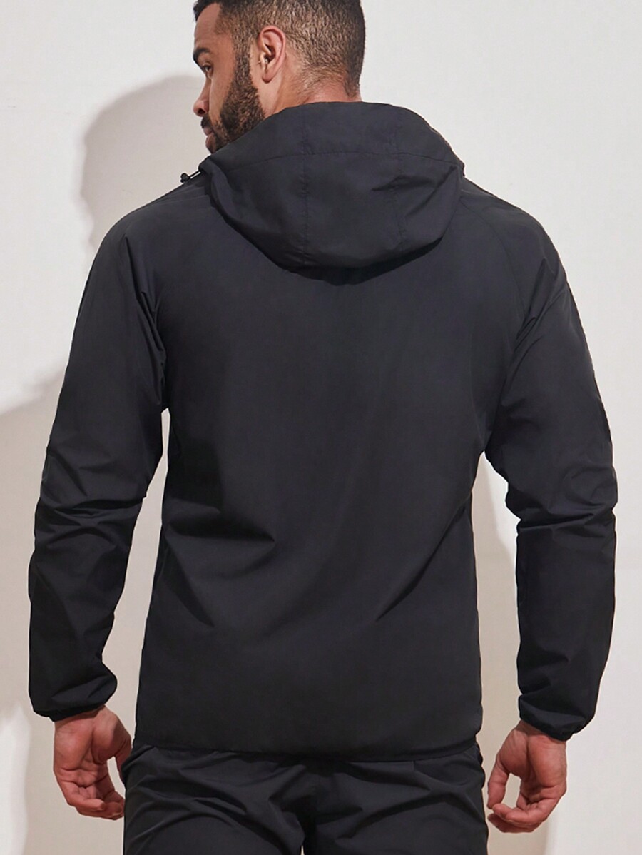 Plus Size Sauna Suit For Men, Fitness Gym Training Weight Loss Fat Burning Running Jacket