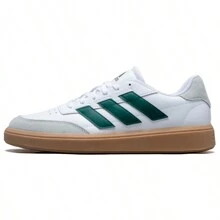 男鞋 2024 新款 Courtblock 运动舒适休闲鞋 If6505 - 白色 - 查看 10