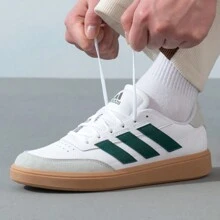 男鞋 2024 新款 Courtblock 运动舒适休闲鞋 If6505 - 白色 - 查看 6