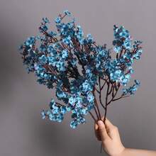 1/10PCS 满天星、家居装饰花 - 防褪色绿植，适用于迷人的室内和庭院装饰 - 非常适合家居和活动造型、浪漫风格婚礼部分装饰、花园场景装饰、家居装饰摄影道具模型酒店装饰、派对装饰、婚礼装饰、路边插花、家居装饰、毕业庆典、生日宴会装饰、圣诞节、感恩节、圣帕特里克节复活节装饰、美学房间装饰、人造防水绿植适用于室内/室外家庭办公室花园结婚周年庆典装饰、藤蔓走廊 - 彩色 - 查看 2