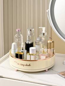 360° Rotating Makeup Organizer - Cosmetic And Skincare Storage - Perfume Display Stand For Dresser - Keep Your Beauty Products Neat And Accessible - Multicolor - View 12