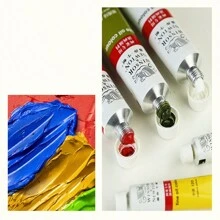 45ml/1.52oz 温莎牛顿油画颜料单铝管艺术创作油画颜料，专业全色，用于帆布绘画的油画颜料，艺术家品质，覆盖性好，着色力极佳，适合艺术家初学者成人，艺术家礼物，新旧包装随机发货，返校，母亲节，妈妈的礼物，返校，学校用品 - 45ml/1.52oz - 查看 9