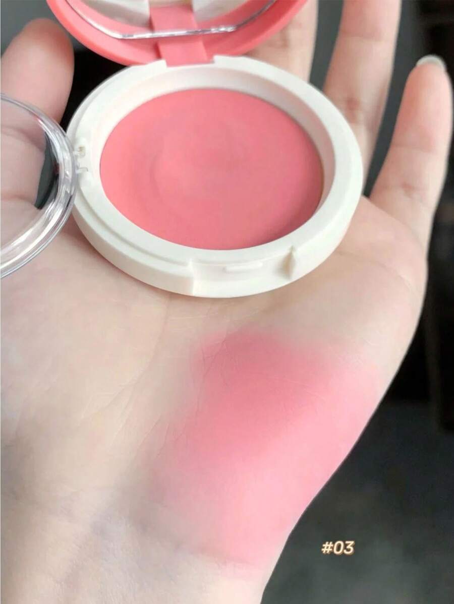 HOLIKA HOLIKA Jelly Dough 腮红 03# 草莓果冻色,奶油般柔滑配方,轻盈易晕染,可叠加,韩国膏状腮红,4.2克/0.14盎司 | 韩国彩妆 - 03# STRAWBERRY JELLY - 查看 1