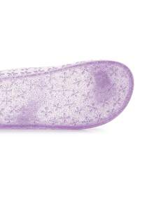 1pair Girls' Princess Sandals, Closed Toe Sandals With Crystal Decoration