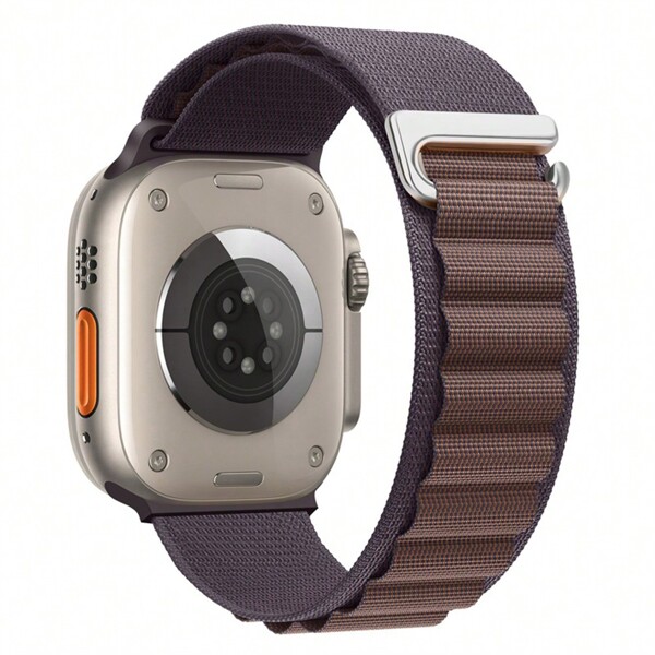 Alpine Loop Band Compatible With Apple Watch Strap Ultra 2 49mm 45mm 41mm 44mm 40mm 42mm 38mm Band Metal G-Hook Nylon Bracelet  Ultra 9 5 SE 6 7 8 Strap