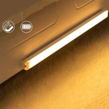 LED Infrared Sensor Light, 200mm, Rechargeable, Smart & Wireless, Magnetic Adsorption, Ideal For Hallway, Staircase, Wine Cabinet, Wardrobe - White - View 11