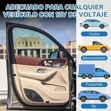 1 Par Carro Puerta Kit Vidrios Electricos Universales 12v - Negro - Ver 5