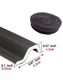 2m/Pc Soundproof Self-Adhesive Door & Window Sealing Strip - Multicolor - View 6