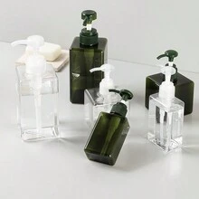 Bình ép di động 150ml có thể đổ đầy dành cho du lịch, nước rửa tay/sữa tắm/dầu gội/hộp đựng kem dưỡng da - Nhiều màu - Xem 2