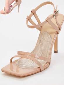 2pcs Self-Adhesive Silicone Arch Forefoot Pad, Half Insert, Non-Slip Pad - Clear - View 1