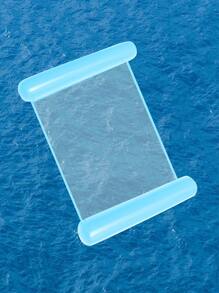 1Pack Inflatable Swimming Pool Float Floating Water Bed Multifunctional Water Lounge Chair For Adults, Beach Essentials, Beach Accessories - Light Blue - View 5