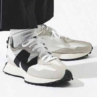 New Balance NB 327 Series Retro Running Shoes, Casual Sports Sneakers For Men And Women, MS327FE