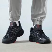 Adidas Originals OZMILLEN Low-Top Comfortable Casual Sneakers, 2026 New Arrivals, ID2895 - Black - View 2