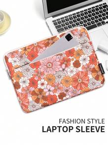canvas artisan Shockproof Laptop Bag Sleeve Slim Computer Bag Waterproof Laptop Case For MagicBook, Laptop Bags ForMacBook,IPad,HP Chromebook Surface Notebook, Portable Laptop Sleeves - Multicolor - View 3