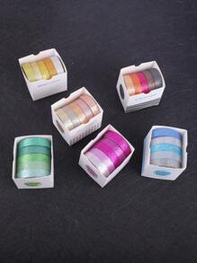 5 Stücke Washi Klebeband mit metallisch Design