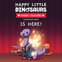 1套快樂小恐龍約會災難擴展套裝，可愛的卡牌遊戲，躲避生活災難！適合2-4個玩家，是遊戲夜、家庭聚會旅行遊戲、有趣的派對遊戲、益智卡牌遊戲的好選擇!