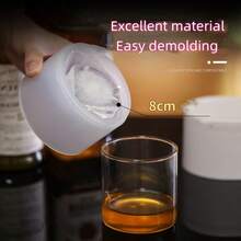 DIY Iceberg Shaped 3D Model Ice Tray, Perfect For Iced Drinks And Desserts - White - View 2