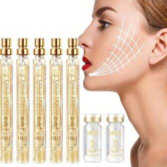 全膚instant Lift膠原蛋白套裝-含蛋白質注射針頭的保濕與緊實修復,增強面部年輕活力