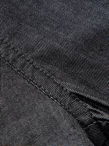 mini bala Young Boys Children's Lightweight Soft Cute Loose  Jeans For Summer - Grey - View 6