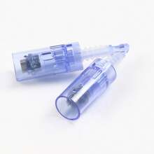 10/50/100Pcs/Lot Bayonet Derma Pen Needles Nano 36 12 Microneedling Cartridge Tip MicroNeedle For A6 N2 M5 M7 A1 E30 MYM Pen Bayonet Slot Disposable Replacement Parts (0.25mm) For Skin Care,Beauty,Skin Care Products,Spa,Self Care,Skin Care Tools,Face Care,Esthetician Supplies,Massage,Face Massage Tool,Face Roller - Blue - View 5