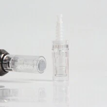 10/50/100/300pcs/包 針筒式微針筆替換頭，36 Nano 12 微針頭，適用於 N2 M5 M7 E30 MYM A1 A6 針筒筆，一次性替換零件 (0.25mm)，適用於護膚、美容、化妝品 - 白色 - 查看 13