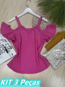 Women Tank Tops & Camis - Hồng - Xem 1