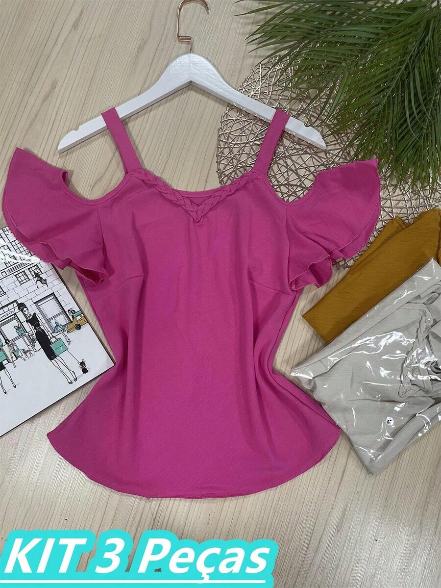 Women Tank Tops & Camis - Hồng - Xem 1