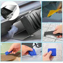5/6/9pcs Grouting Tool Set, Including Grout Scrapers, Sealant Smoothing Brushes, Plastic Spatulas, For Tile Installation