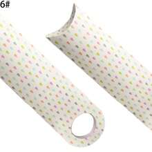 10 piezas Caja de papel de embalaje de galletas largas con diseño lindo de dedos, caja de color fresco y artístico al estilo coreano para pequeños regalos - Multicolor - Ver 14