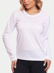 Women T-Shirts - 黑與白 - 查看 5